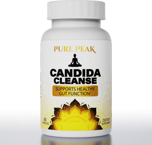 Candida Cleanse – Fórmula Avanzada para el Equilibrio Intestinal y Bienestar Digestivo | 60 Cápsulas