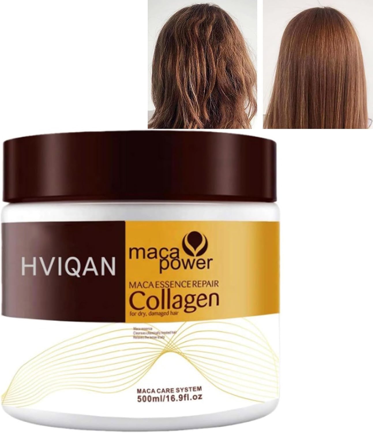 Mascarilla Capilar de Colágeno Premium – Reparación Profunda e Hidratación Intensiva 500ml