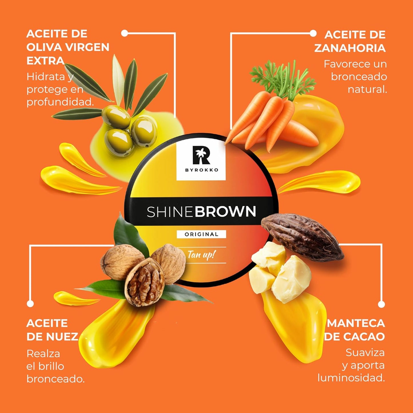 Shine Brown bronceador corporal 100g
