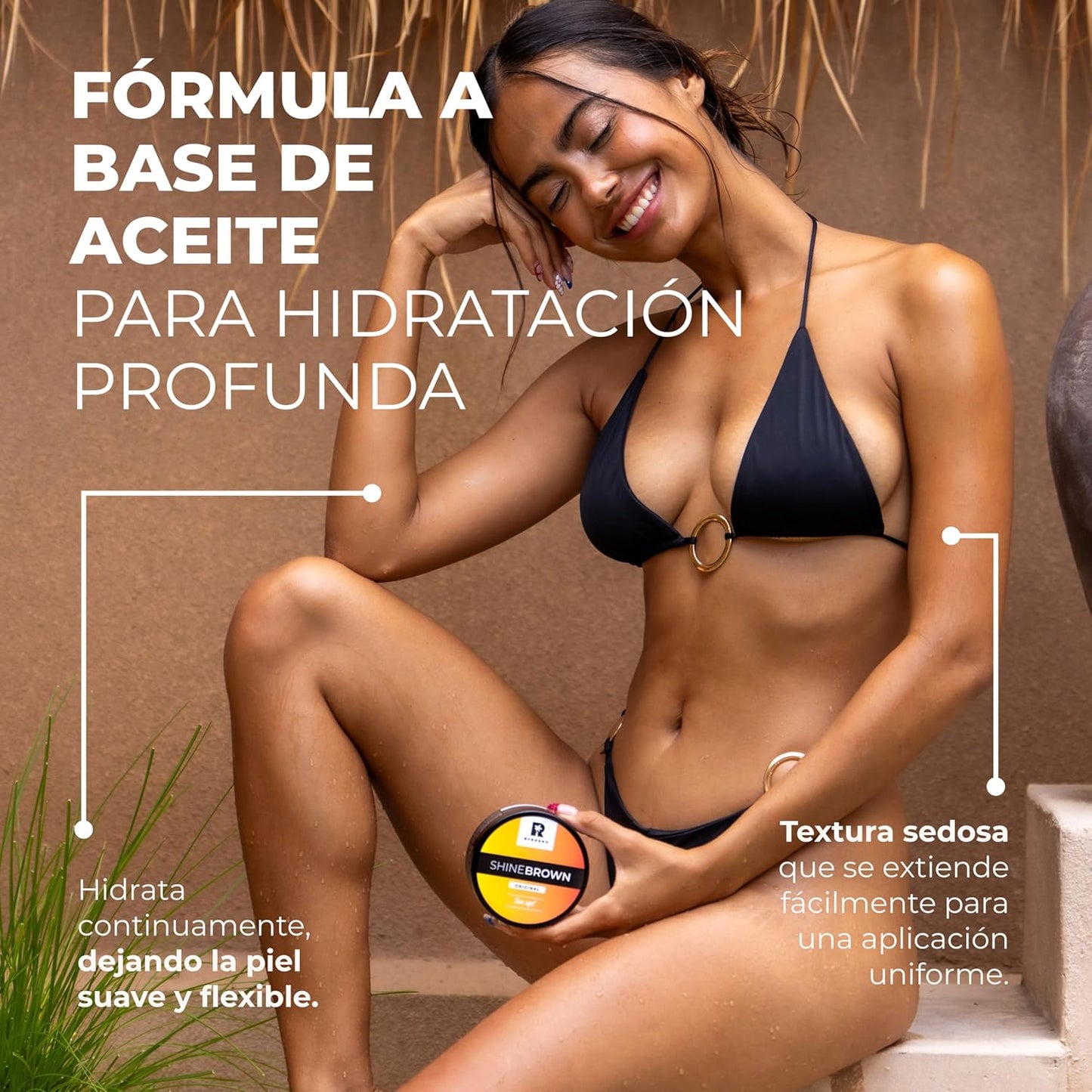 Shine Brown bronceador corporal 100g