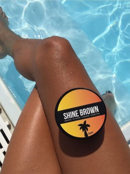Shine Brown bronceador corporal 100g