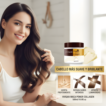 Mascarilla Capilar de Colágeno Premium – Reparación Profunda e Hidratación Intensiva 500ml